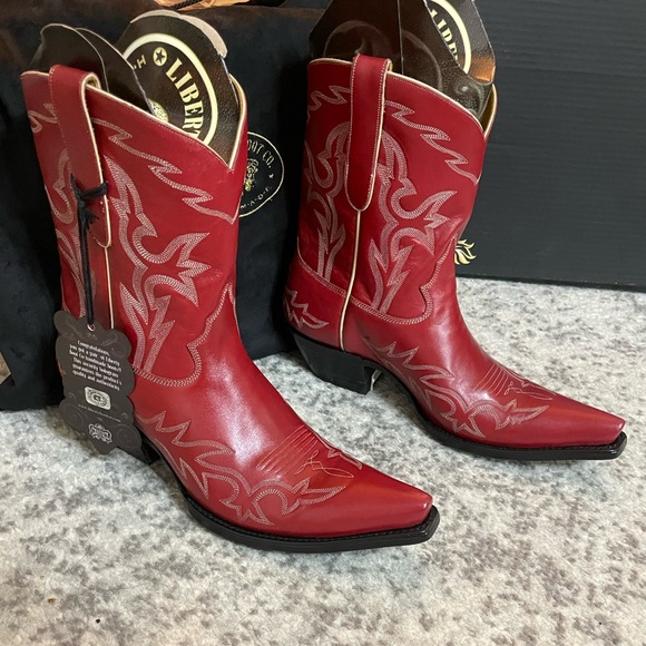 Liberty Boot Co. Red Western Boots - Picture 4 of 6